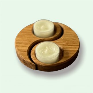 YinYang Teelichthalter